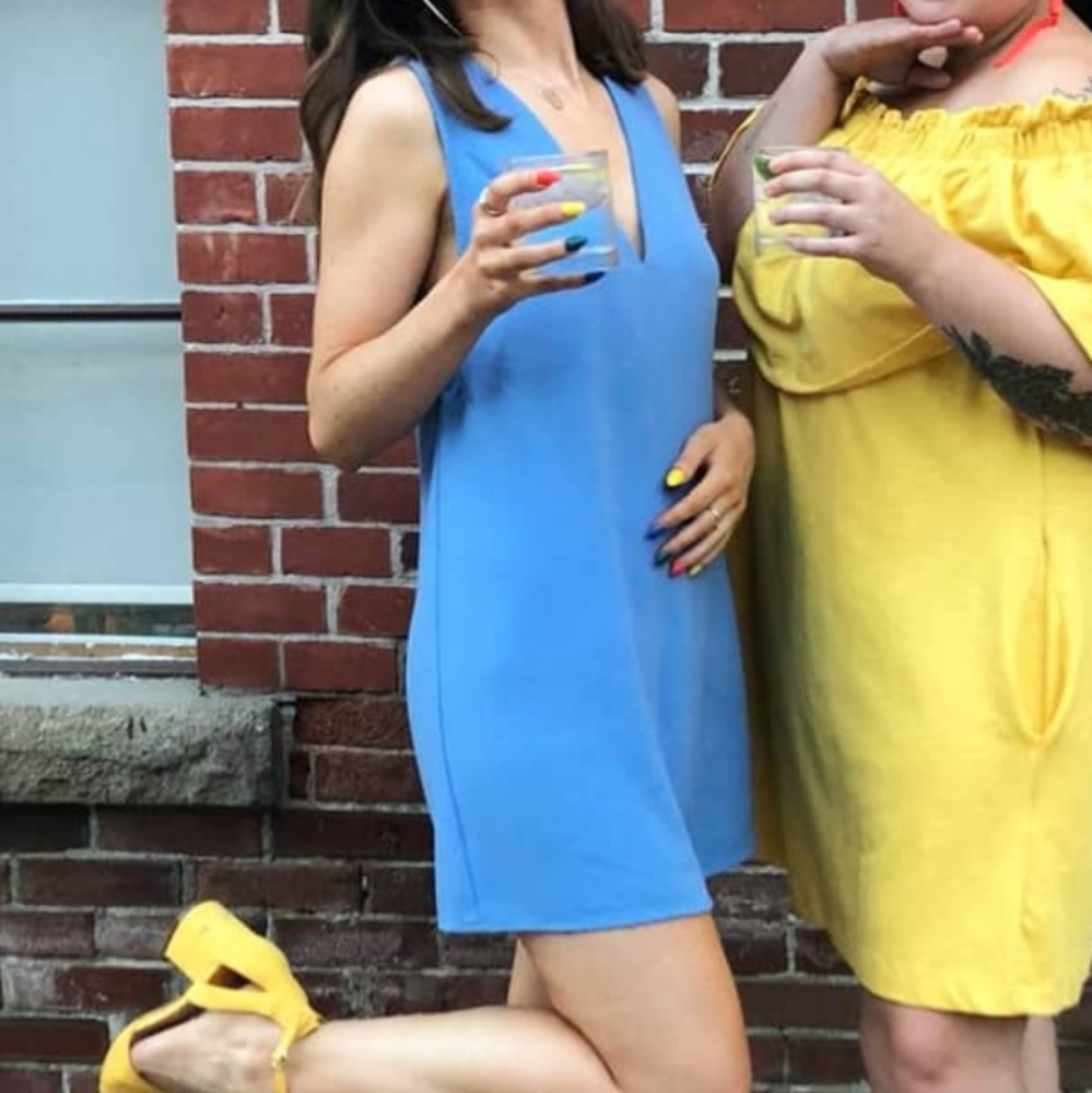 Blue American Apparel dress